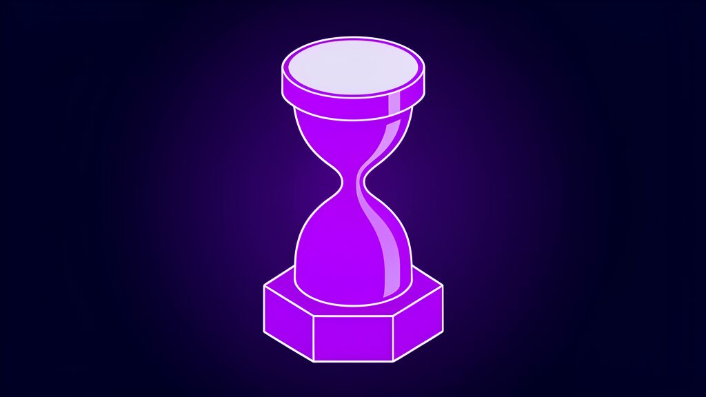 business process automation roi calculator c hourglass on plinth