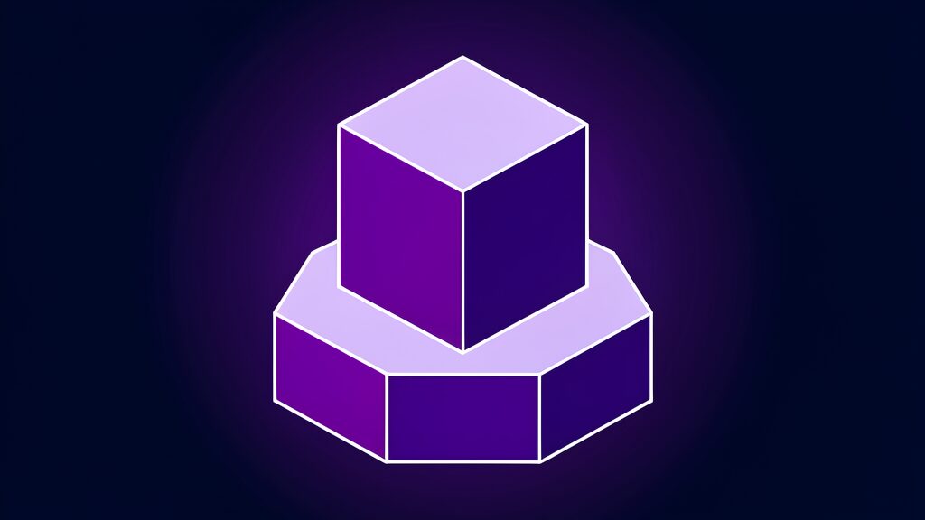 claude 5 family f single solid cube