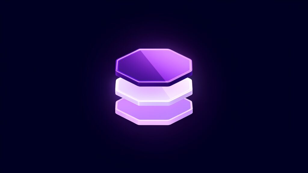 cloud migration cutover plan rollback b three stacked hexagonal plates