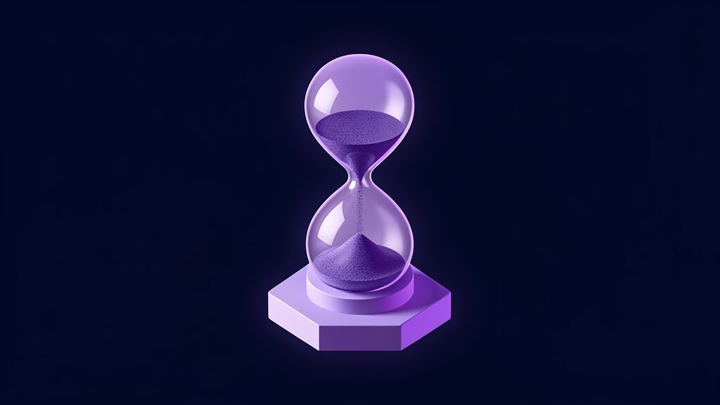 cloud migration cutover plan rollback e single hourglass on plinth