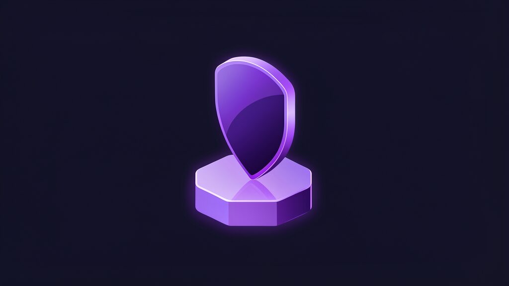 cloud security posture assessment checklist a upright shield on plinth