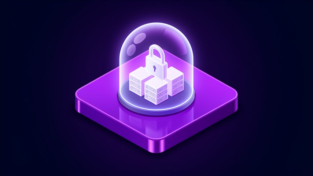 co managed it support vs fully outsourced it d dome shield over server blocks