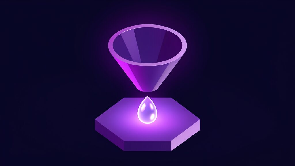 custom crm vs salesforce vs dynamics 365 f funnel on plinth