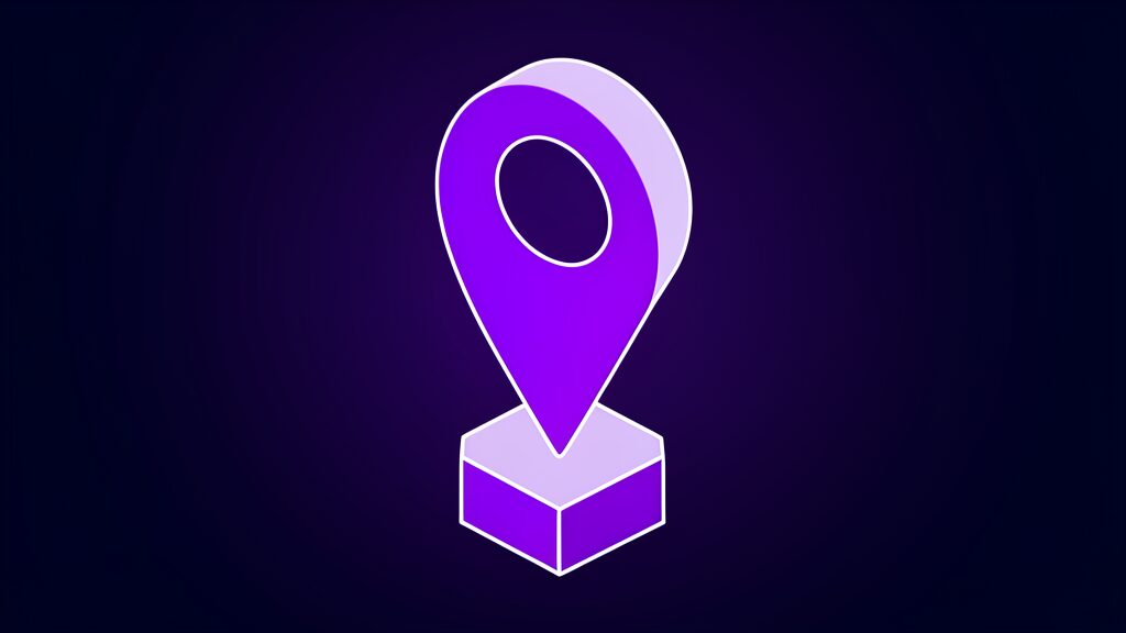 cyber essentials for property management companies e location marker pin upright