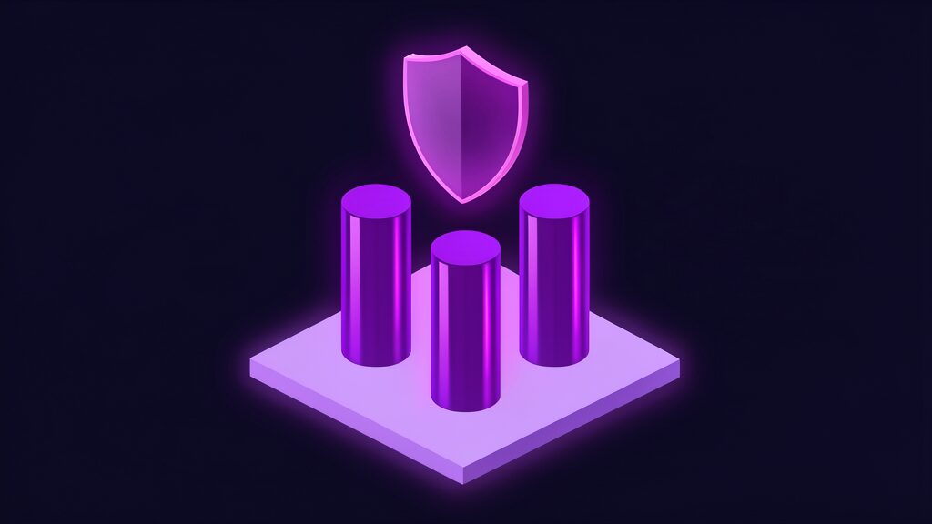 cyber resilience pledge faq guide b three glowing pillars under shield