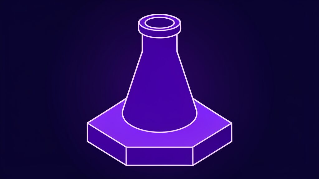 digbat ai platform solid state battery research b conical lab flask