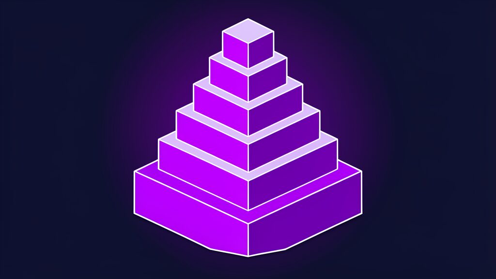 digital twin development how to build one d stepped ziggurat pyramid