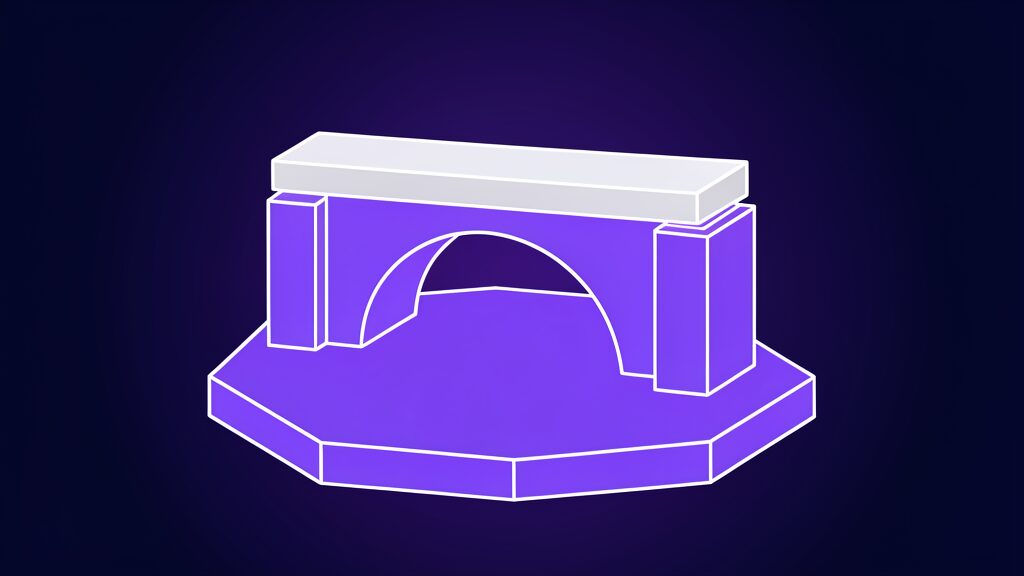 digital twin development how to build one e solid arch bridge span