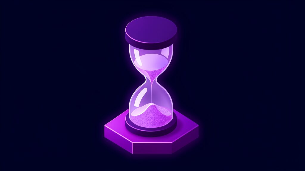 enterprise ai roi calculation c tall hourglass
