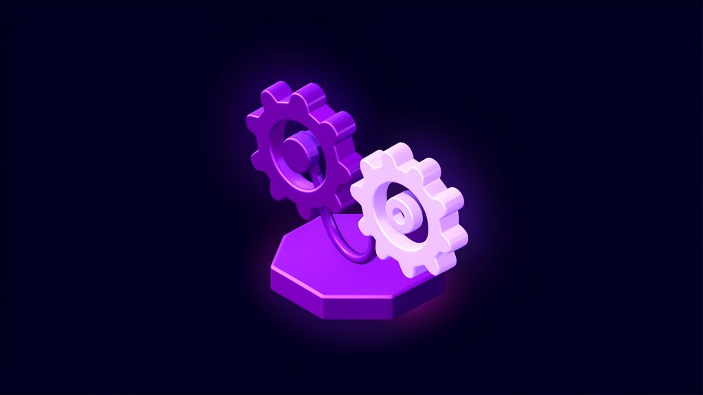 erp integration cost a two interlocking gear wheels