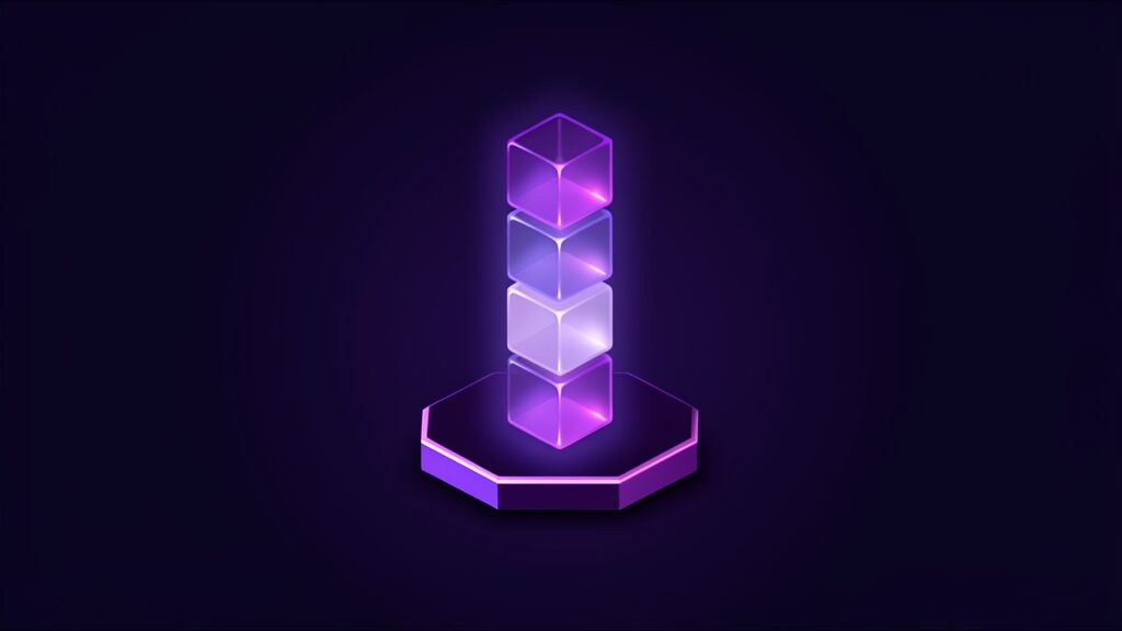 erp integration cost d stacked translucent data cubes