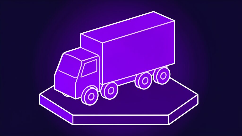 gatik live tracking videos autonomous truck operations a box delivery truck side