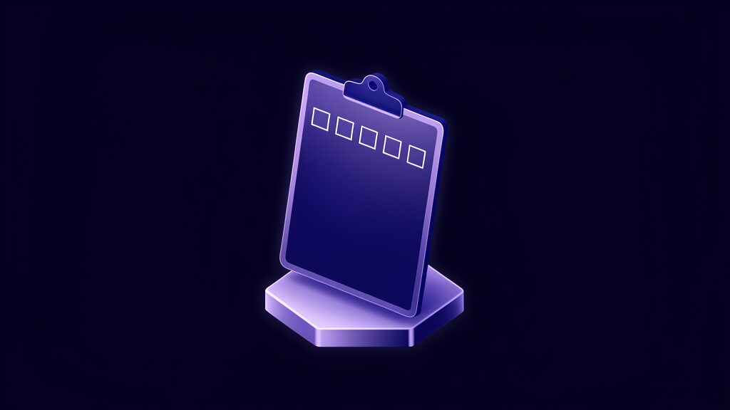 how to calculate devops roi f blank clipboard tick boxes