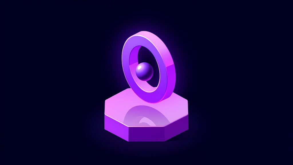 human-in-the-loop - human in the loop ai workflows a upright ring with centred sphere