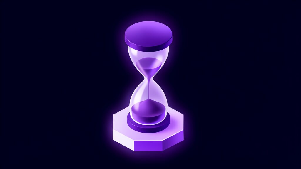 in house developers vs software agency vs freelancers c single hourglass on plinth