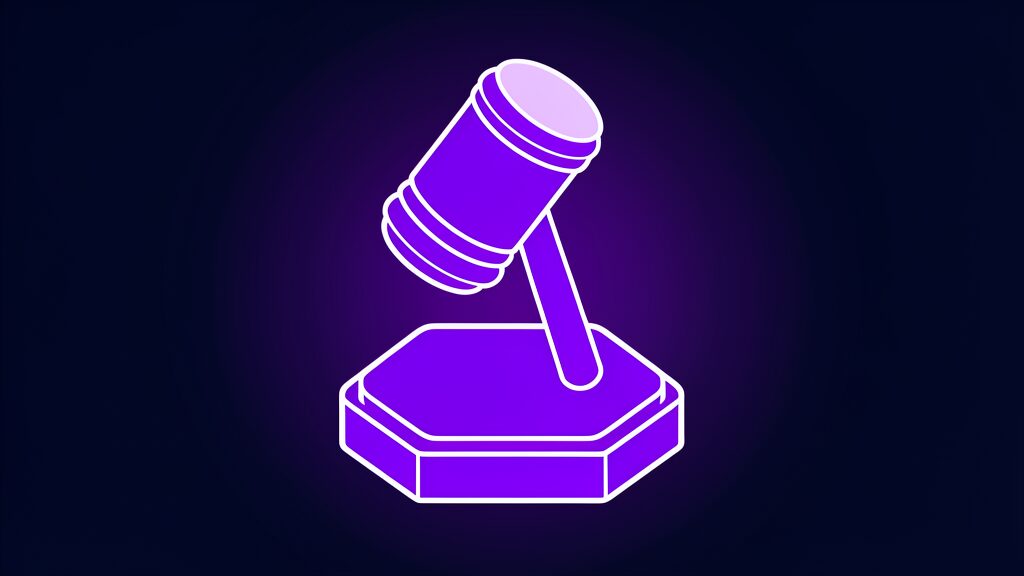 insurance claims adjusters really hate ai e solid gavel on round block