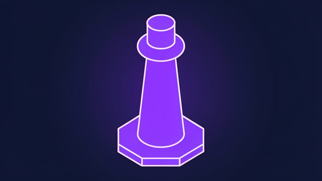 it support for dental practices c lighthouse tapered tower flat cap