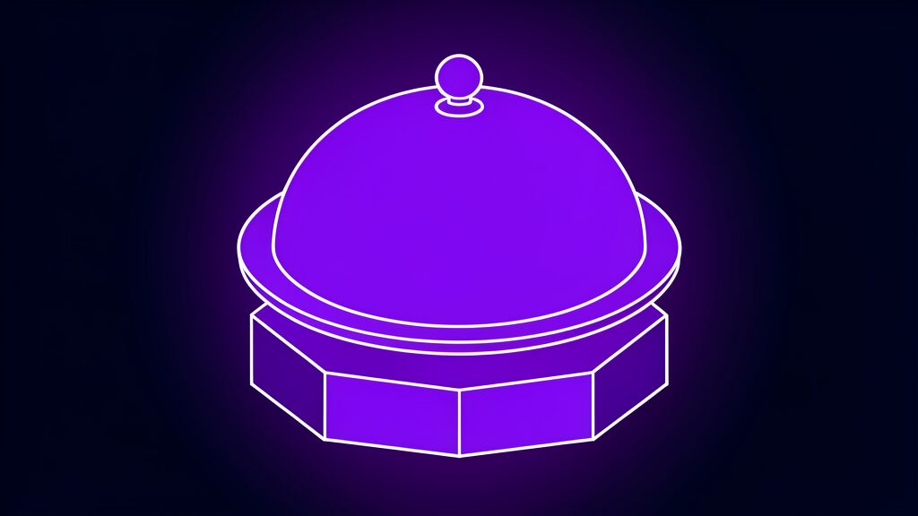 it support for hotels and hospitality businesses e dome serving cloche