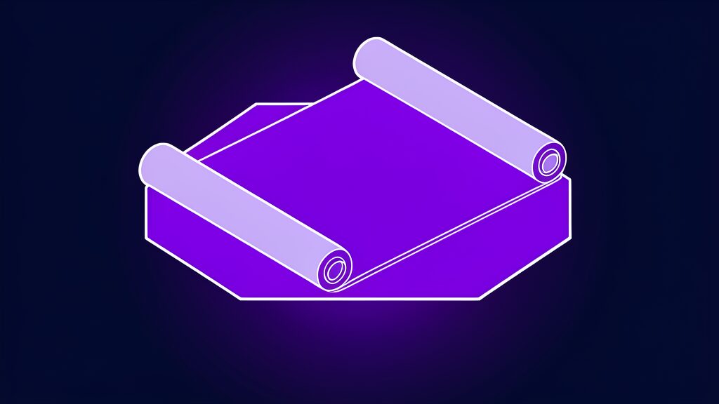 it support for law firms d paper scroll unrolled