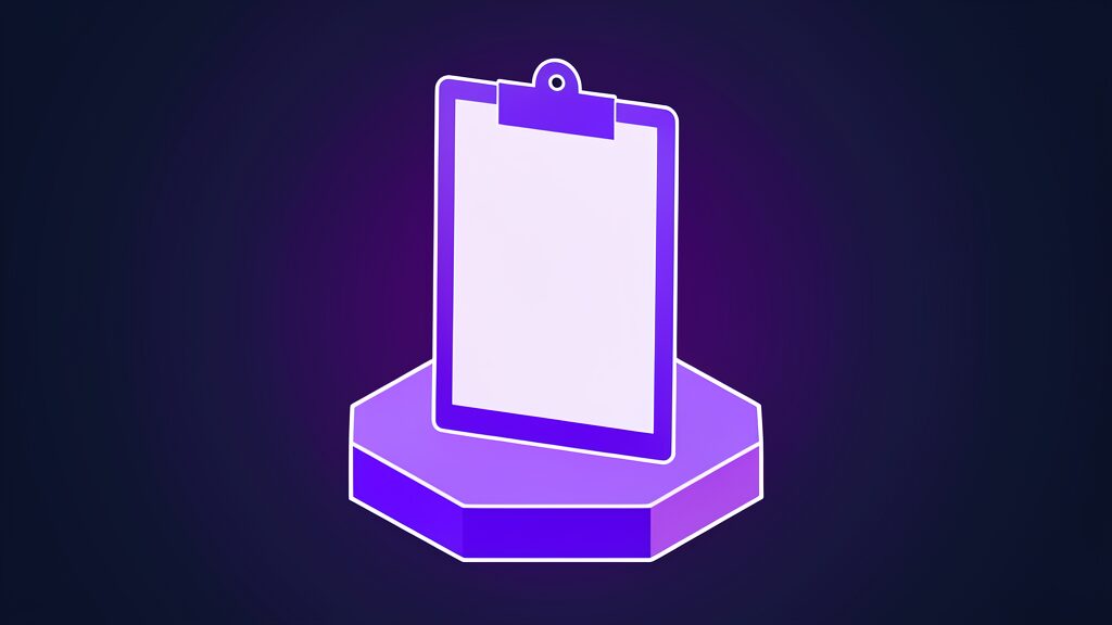 it support for property management companies e clipboard blank sheet