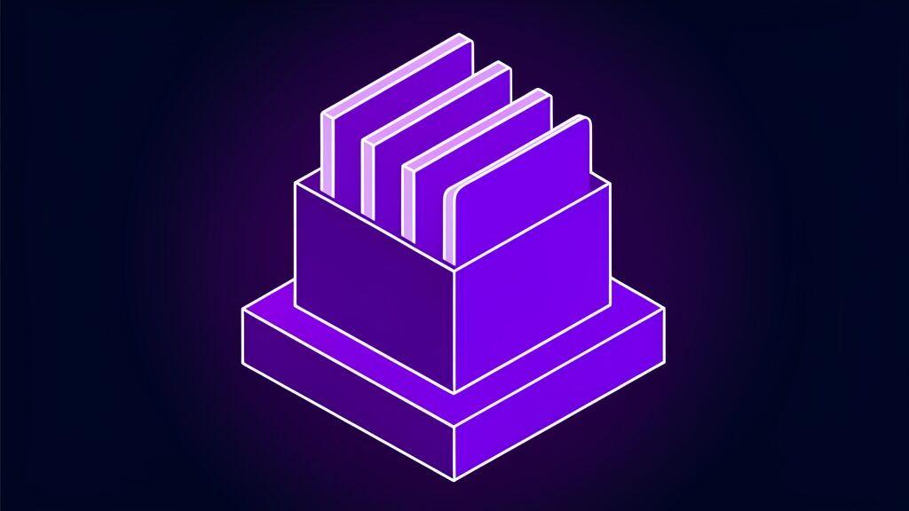 keenable web index for ai agents a card index box upright cards