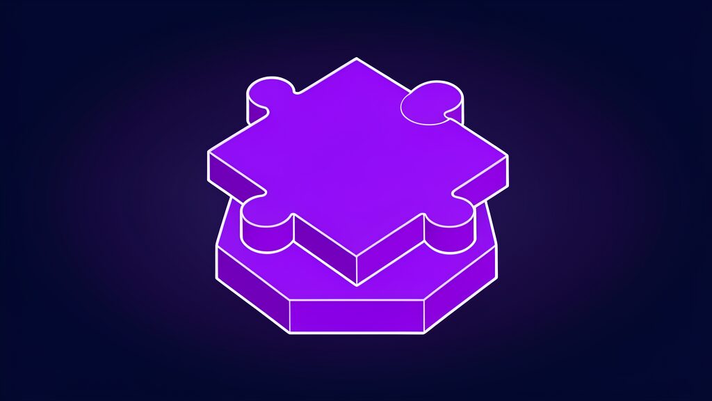 keenable web index for ai agents e single jigsaw puzzle piece
