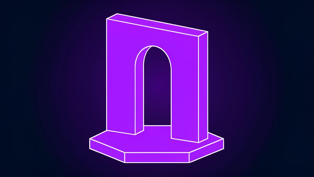 keenable web index for ai agents f wall with arched opening
