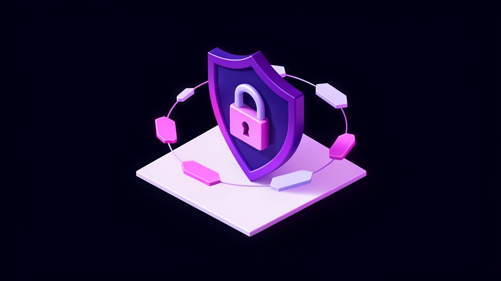 managed it services contract c shield padlock over panel