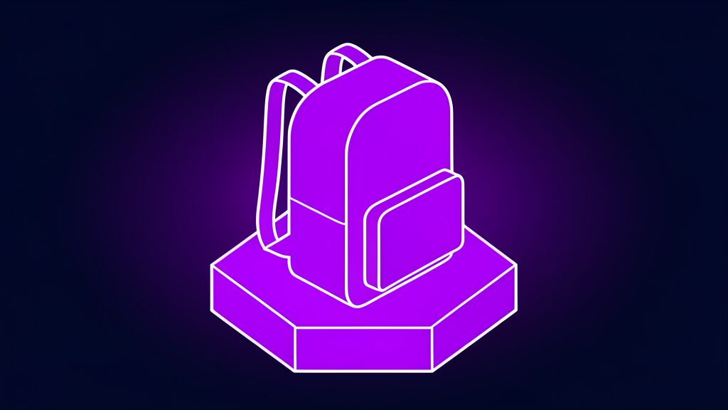 managed it services onboarding checklist first 30 days a backpack upright body two straps