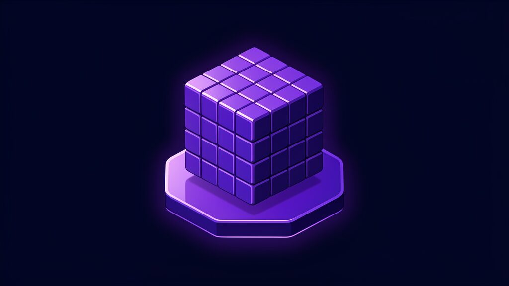 master data management business case a cube assembled from smaller blocks