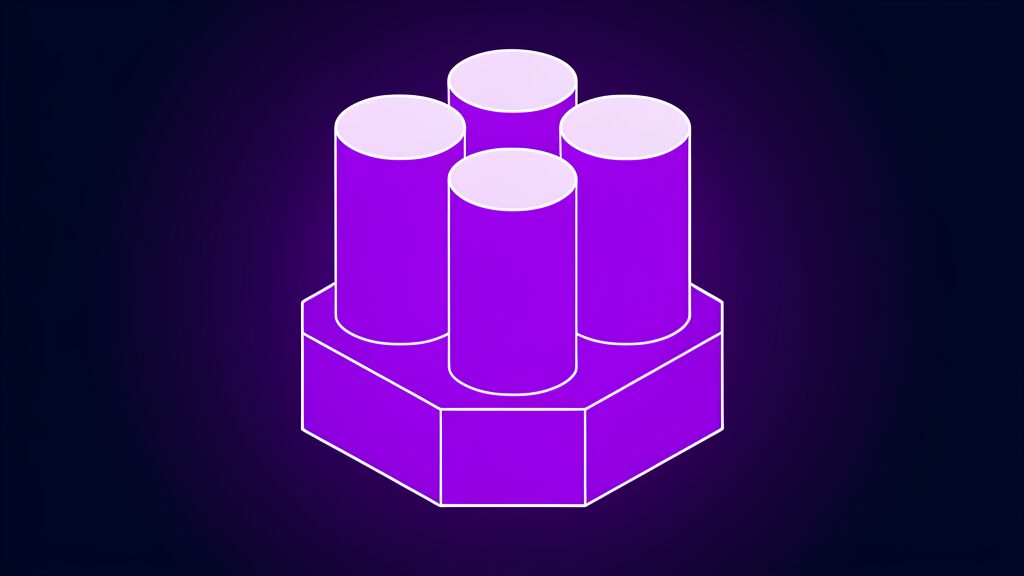 measure brand visibility chatgpt gemini perplexity b three identical upright cylinders