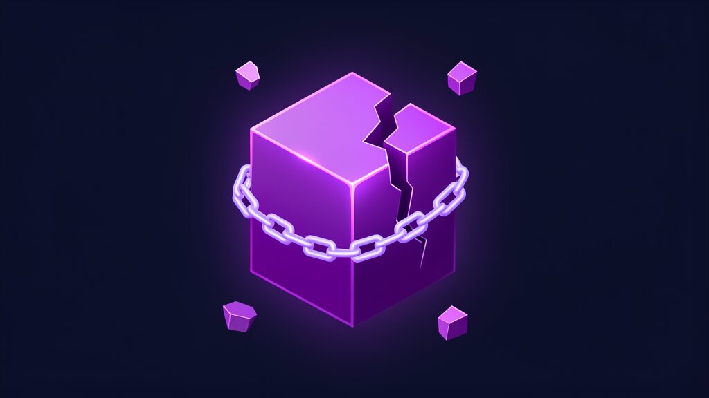 microsoft 365 backup what your business must back up d cracked data cube wrapped in glowing chains