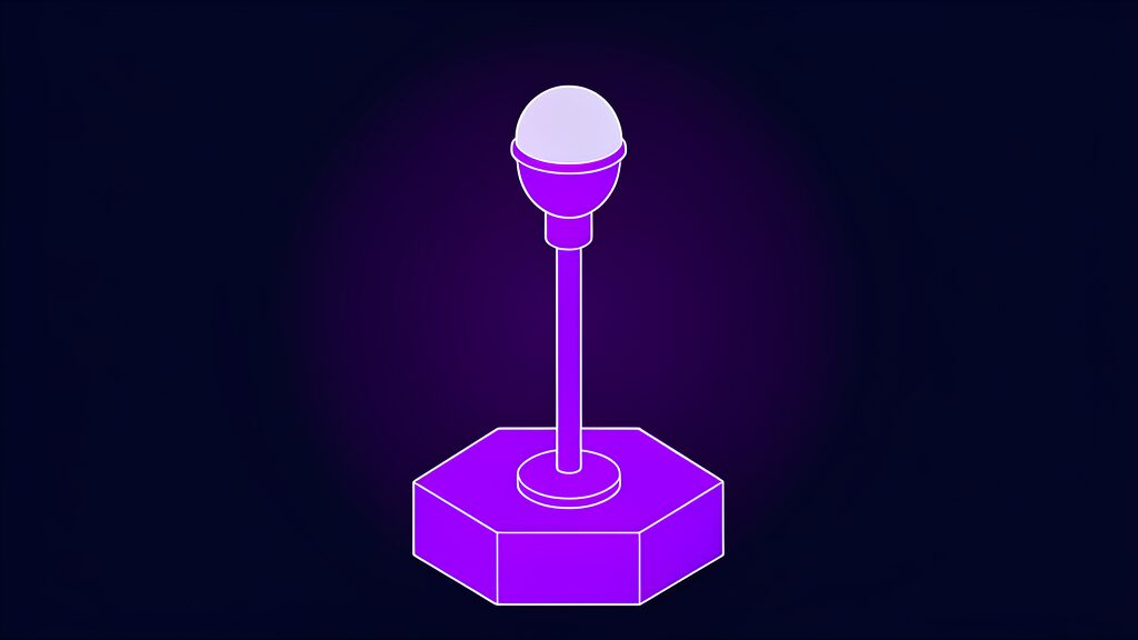 openai head of product thibault sottiaux interview a upright microphone round head