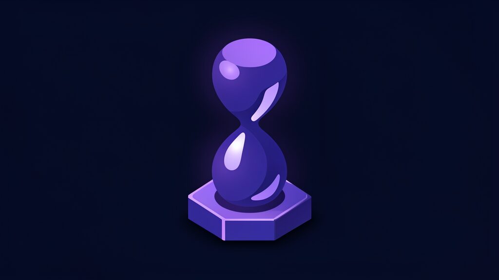 platform engineering business case d single hourglass on plinth