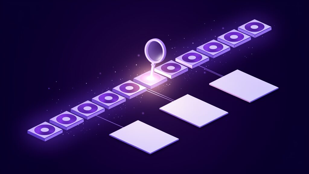 Audit trail of Copilot prompts and responses linked to the files each interaction used