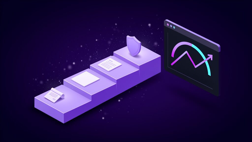 Copilot readiness roadmap alongside the Microsoft Purview metrics that measure it