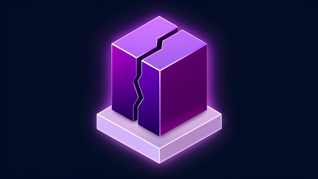 questions to ask before hiring an seo agency b cracked cube on plinth