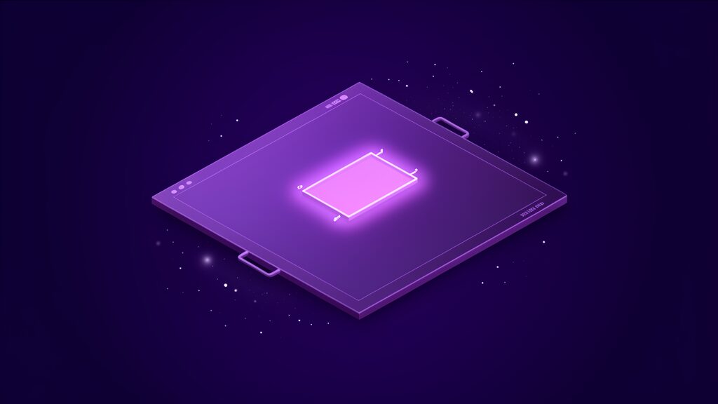 One region of a video frame selected for localised editing without regeneration