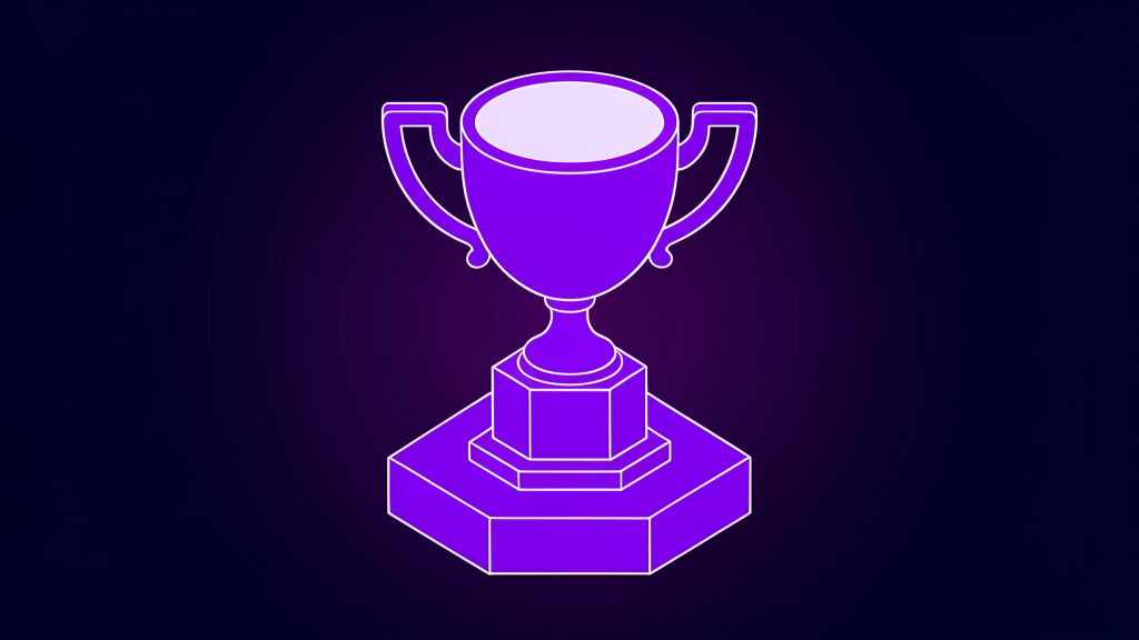 strategic fit ai winners study b trophy cup two handles