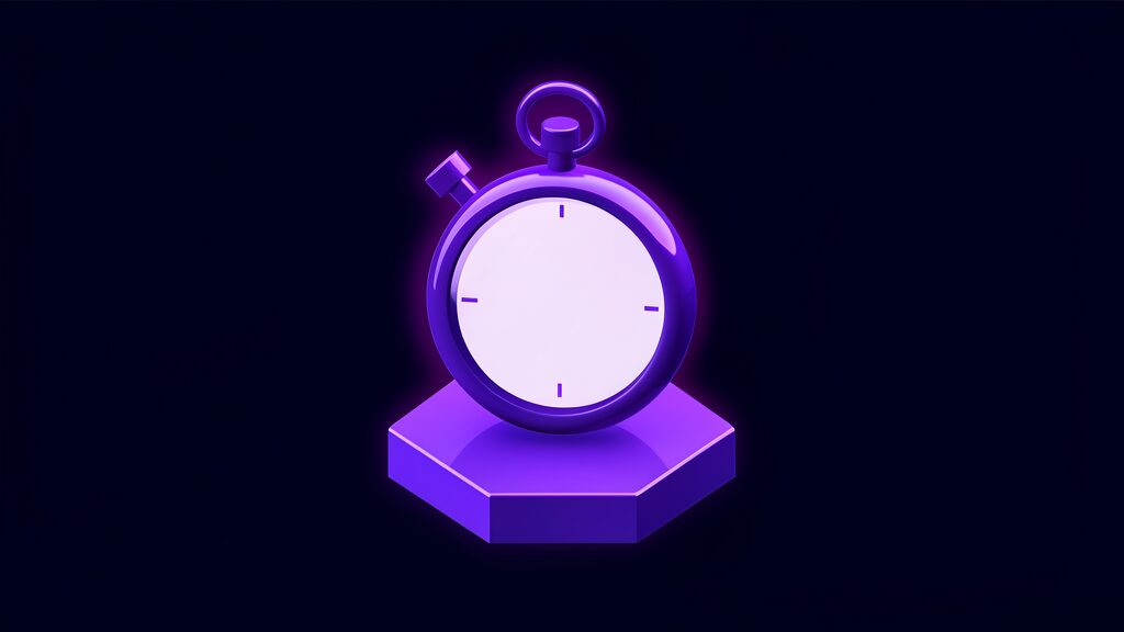 supplier contract security requirements d stopwatch on hexagonal plinth