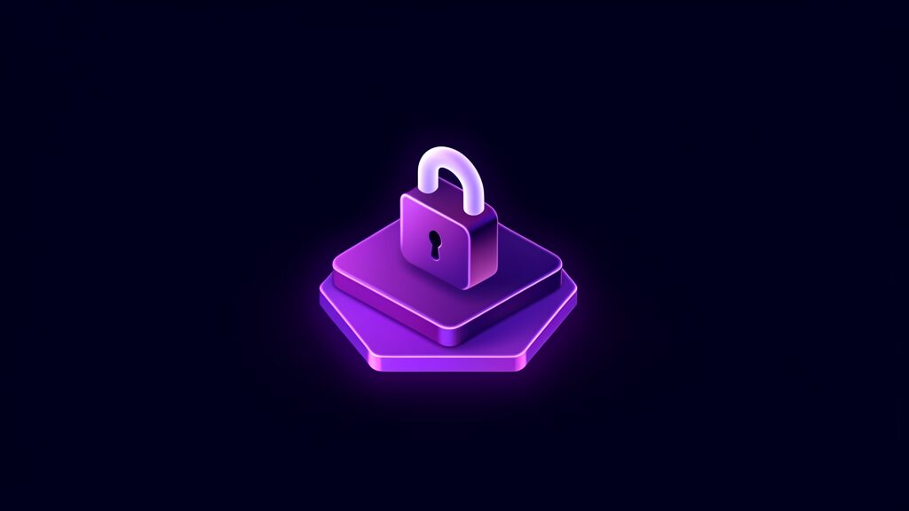 supplier cyber risk assessment checklist d padlock on slab plinth
