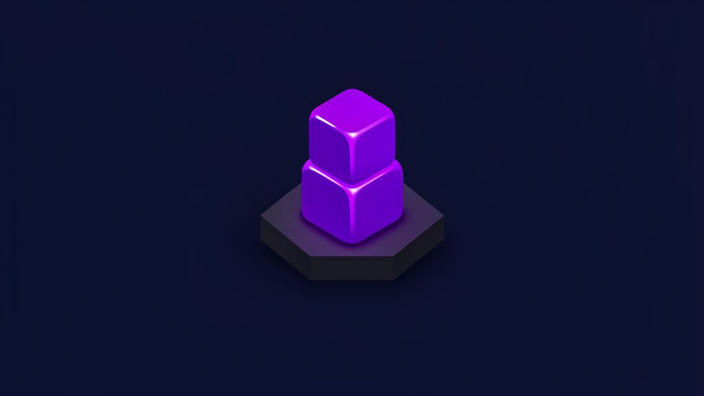 switch it support providers without disruption f three blank stacked cubes