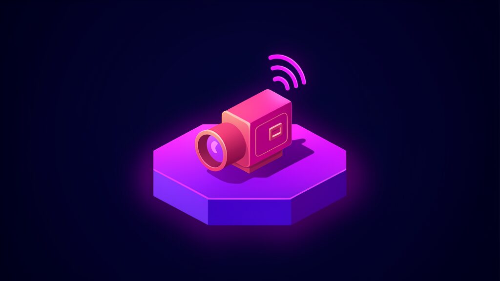twitch ai training opt out a retro video camera