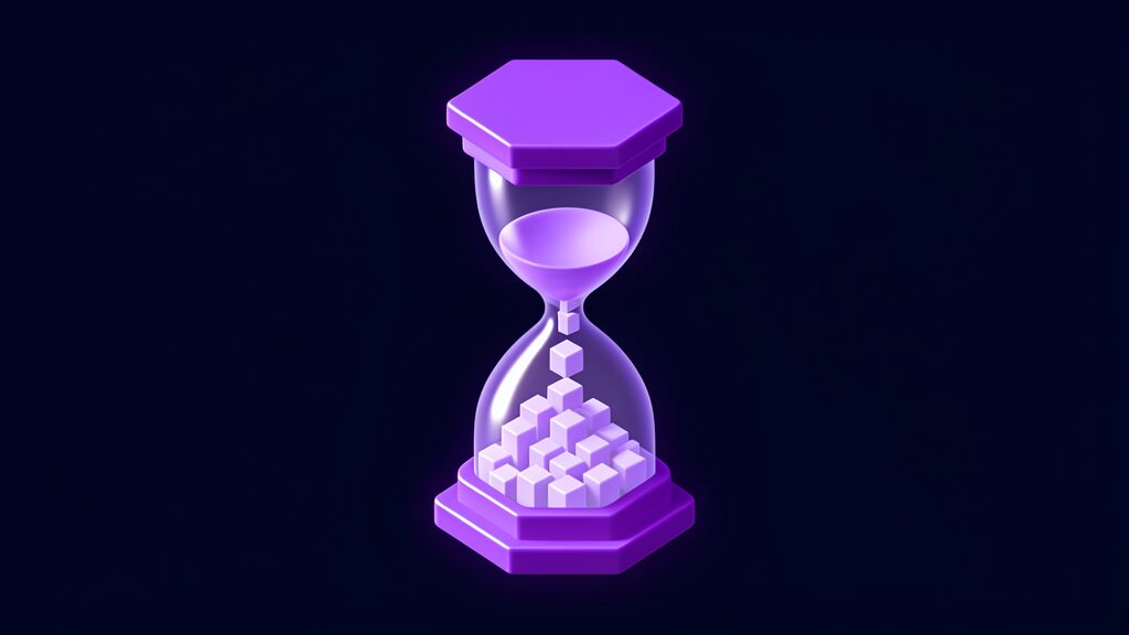 underperforming it provider warning signs c hourglass with falling cubes