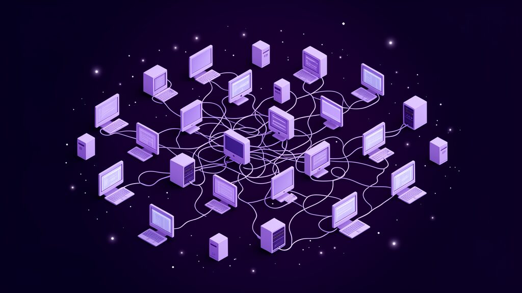 Security tool sprawl shown as scattered disconnected consoles