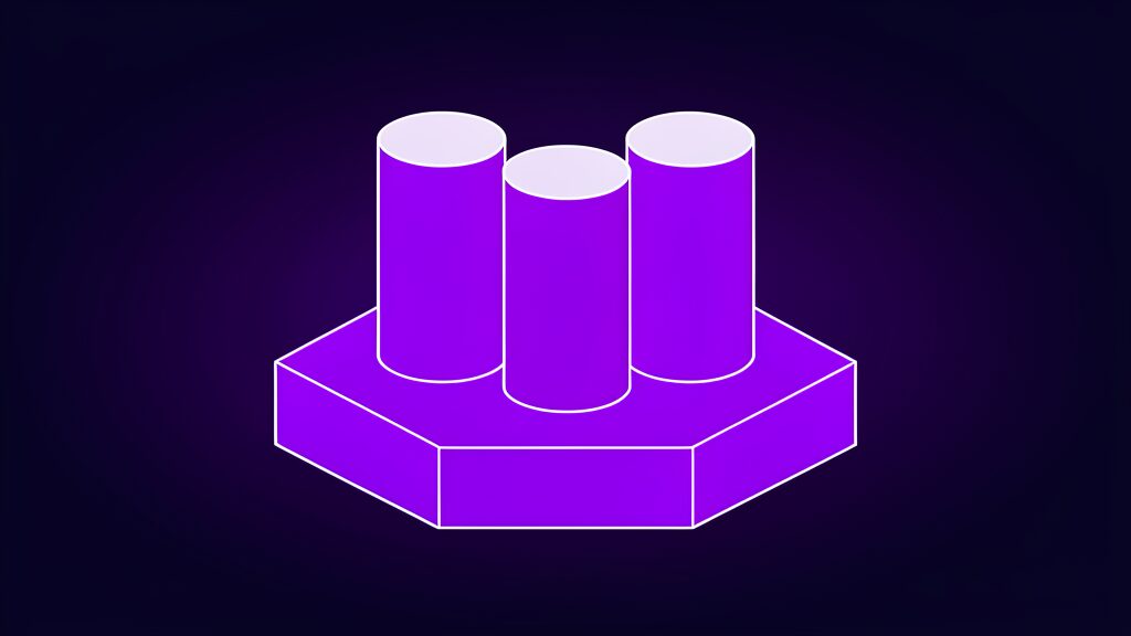 wordpress core web vitals optimisation c three identical upright cylinders