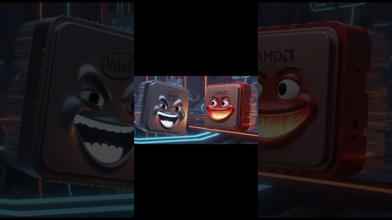 For ⚡ Intel vs AMD: The Ultimate Roast Battle! | Fast, Furious & Chaotic