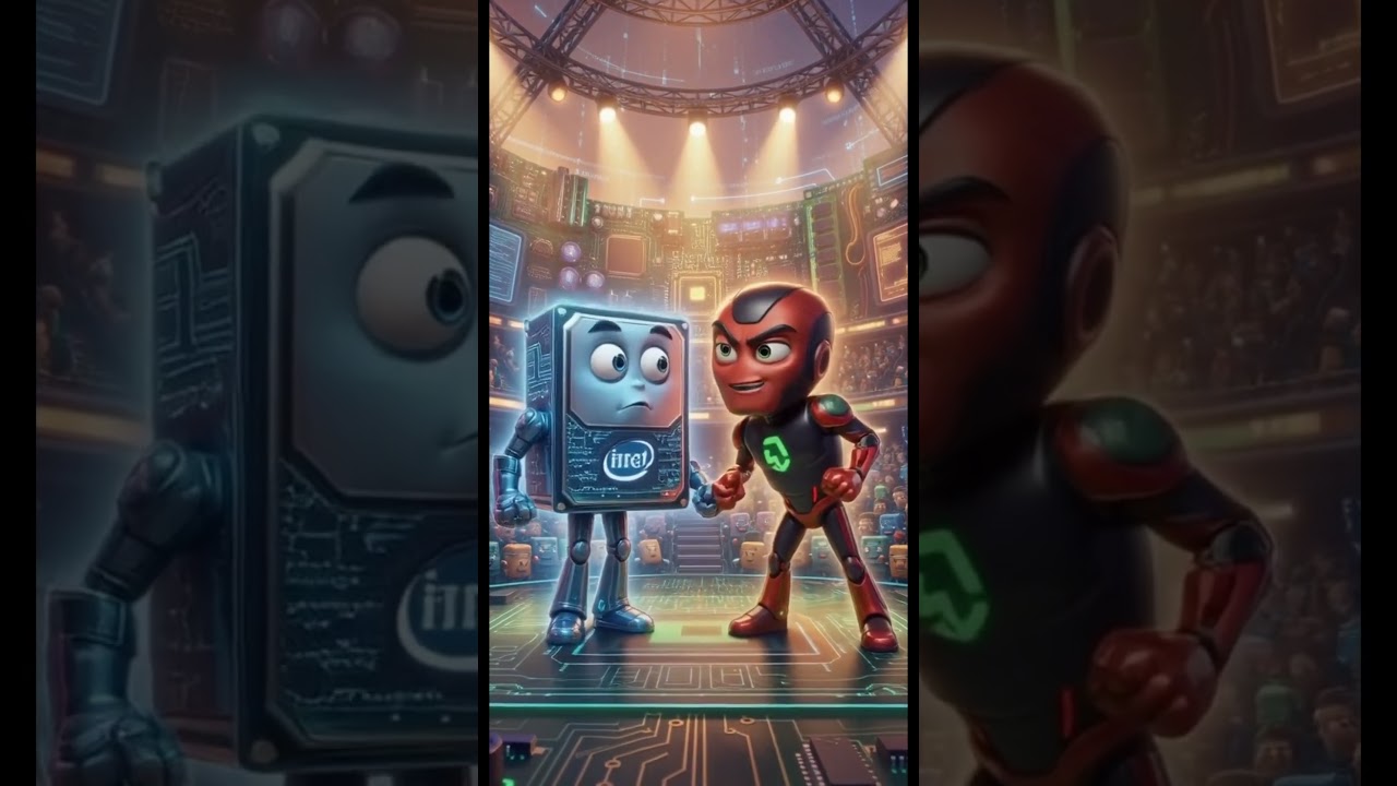 For Intel vs AMD: The Pixar Roast Battle 🔥🎤
