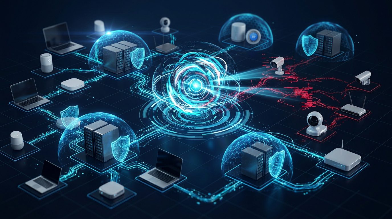 AI computer worms spreading across connected devices and creating cybersecurity risks