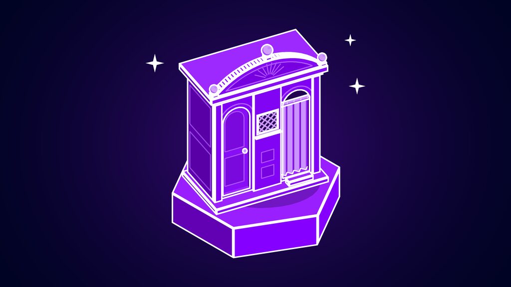 ai agent privacy promises openai dots meta muse a confessional booth with a lattice grille